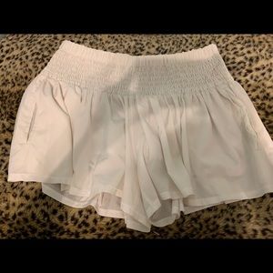 White Lululemon Shorts